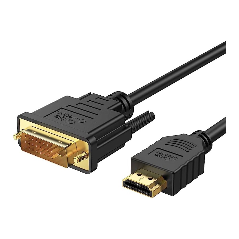 CABLE DVI-D A HDMI AGILER, 6FT NEGRO