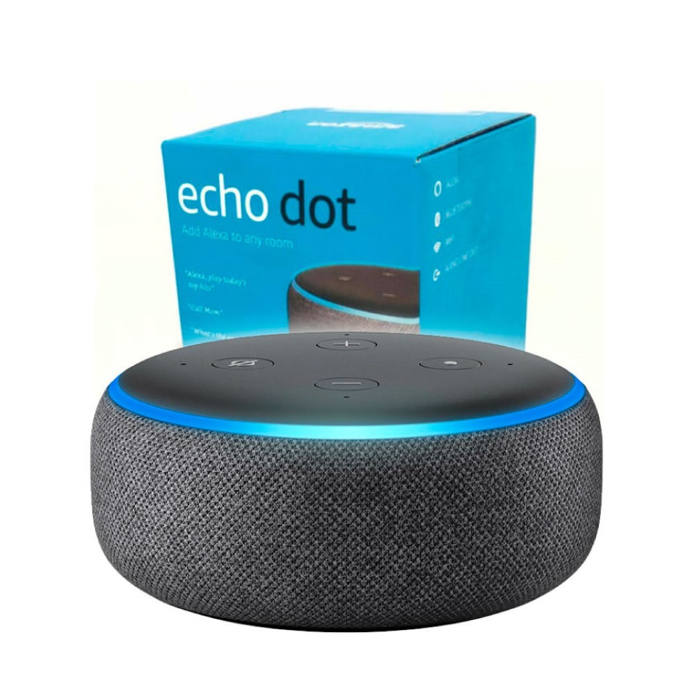  Echo Dot (3ª Gen) - Altavoz inteligente con Alexa, Carbón :  Dispositivos  y Accesorios